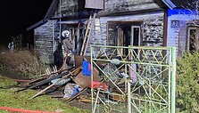 Panevėžyje per gaisrą žuvo žmogus