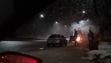 Vilniuje Dunojaus gatvėje degė automobilis