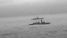Fregata &bdquo;St Albans&ldquo; lydėjo rusų fregatą &bdquo;Admiral Gorshkov&ldquo; &Scaron;iaurės jūroje