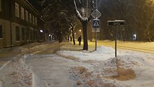 &Scaron;ilutę nuklojo sniegas