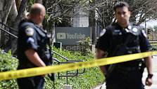 Policijos pareigūnai apsupo &bdquo;Youtube&ldquo; biurą