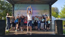 &bdquo;TrenkTuro&ldquo; oraganizuotas žygis Liepojoje