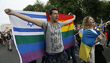 Kijeve keli tūkstančiai žmonių dalyvavo LGBT eitynėse