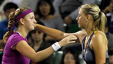 Petra Kvitova ir Marija &Scaron;arapova