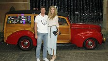 Sergėjus Bubka jaunesnysis ir Viktorija Azareka