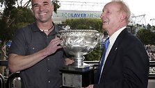 Andre Agassis ir Rodas Laveriss