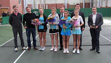 Valentina Grammatikopoulou, Anna Kalinskaja, Akvilė Paražinskaitė ir Justina Mikulskytė