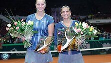 Petra Kvitova ir Roberta Vinči