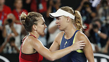 Įspūdingame moterų finale dvigubas Carolinos Wozniacki triumfas