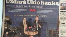 "Verslo žinių" pirmasis puslapis