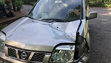 Medžio &scaron;aka suniokojo automobilį Buivydi&scaron;kėse