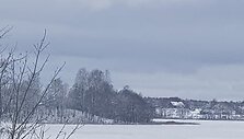Galuonų ežeras žiemą
