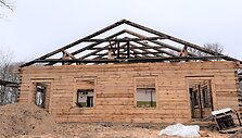 Mozūri&scaron;kių dvaras rekonstrukcijos metu