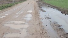 Sunkiai i&scaron;važiuojami Nemenčinės seniūnijos keliai