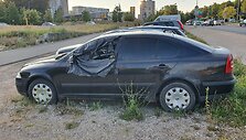 Apleisti automobiliai Fabijoni&scaron;kėse