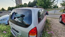 Apleisti automobiliai Fabijoni&scaron;kėse