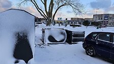 Palanga po audros, sausio 4-osios rytas