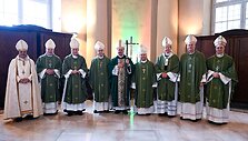 Kardinolas Rolandas Makrickas aukojo mi&scaron;ias Vilniaus arkikatedroje Vasario 16-ąją