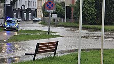 Užtvindytos Elbingo gatvės