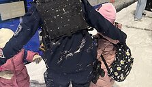 Keleivių persodinimo i&scaron; sugedusio traukinio operacija Lenkijoje