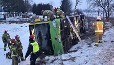 Autobuso avarija Lenkijos Kujavijos pamario vaivadijoje