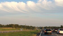 Kam&scaron;tis autostradoje prie&scaron; Kryžkalnį