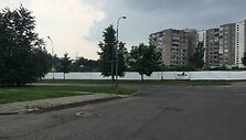 Būsimojo &bdquo;Lidl&ldquo; prekybos centro statybvietė