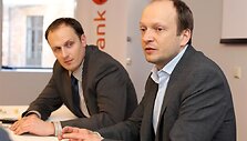 Saulius P&scaron;algauskas (k.) ir Nerijus Mačiulis