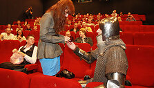 Sužadėtuvės įvyko kino teatre
