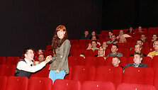 Kaunietis savo i&scaron;rinktajai pasipir&scaron;o kino salėje