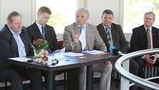 Gintaras Ugianskis (k.), Andrius Kupčinskas, Petras Bingelis, Justinas Krėp&scaron;ta