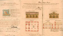 Tel&scaron;ių žydų maldos mokyklos projektas. 1861 m.