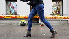 Nuo stogo Vilniaus gatvėje Kaune nukrito čerpės