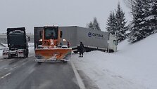 Avarija A1 magistralėje, ties Ariogala
