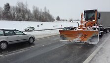 Avarija A1 magistralėje, ties Ariogala