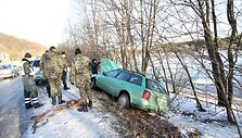Avarija Panerių gatvėje Kaune