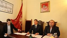 Tomas Grigalevičius (k.), Andrius Kupčinskas, Dainius Ratkelis