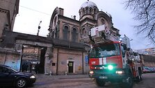 Gaisrą Luki&scaron;kių kalėjime gesino didelės pajėgos