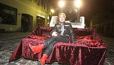 Džordana Butkutė atvyksta su traktoriuku