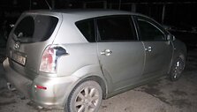 Pavogtas Toyota automobilis