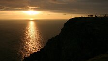 Taip atrodo vidurnaktis nuo &Scaron;iaurės i&scaron;ki&scaron;ulio liepos mėnesį.