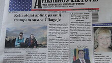 Mums nespėjus nė mirktelt, Amerikos lietuvis jau i&scaron;spausdina straipsnį