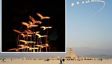 Lietuviai &scaron;iemetiniame "Burning man" festivalyje pristatys pauk&scaron;čių projektą