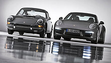 Pirmosios kartos ir naujausias &bdquo;Porsche 911&ldquo; automobiliai