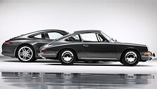 Pirmosios kartos ir naujausias &bdquo;Porsche 911&ldquo; automobiliai