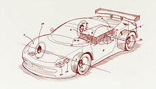 Automobilio eskizas