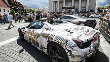 &bdquo;Gumball 3000&ldquo; ralis Vilniuje, &bdquo;Ferrari 458 Spider&ldquo;