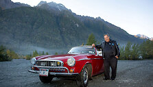 Irvas Gordonas &scaron;alia nuosavo 1966-ųjų &bdquo;Volvo P1800&ldquo;
