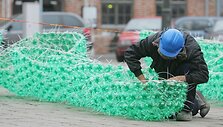 Kalėdinė eglė Kauno rotu&scaron;ės aik&scaron;tėje