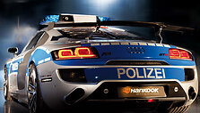 Audi R8 GTR policija 6